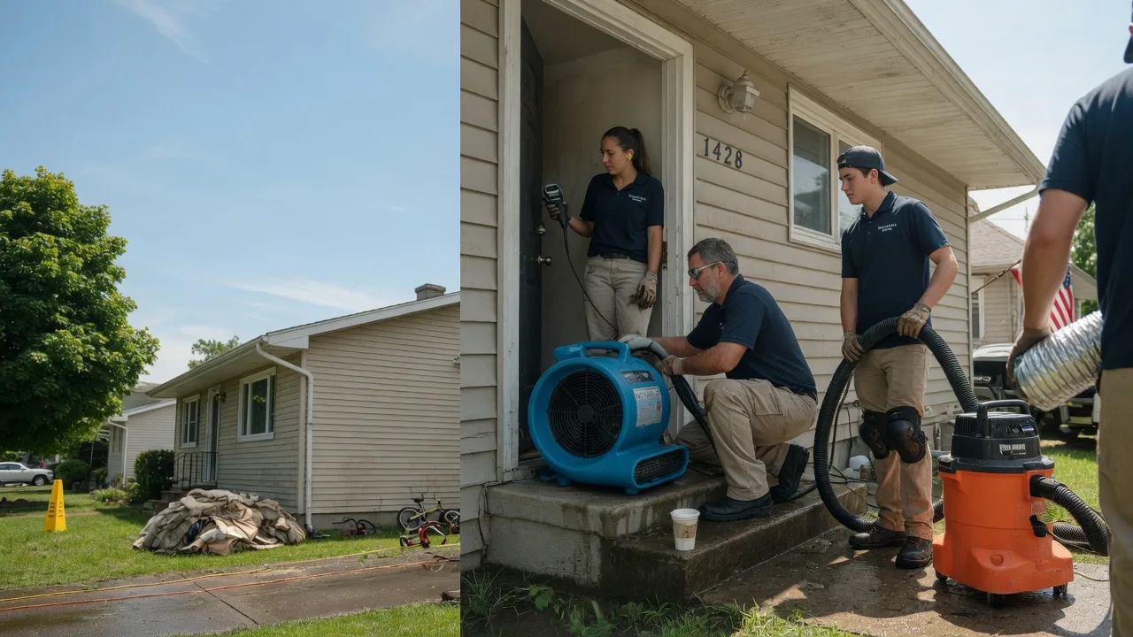 Water Damage Restoration in Mildred, PA near me